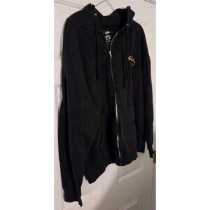 Elvis XL Hoodie Sweatshirt Embroider Graceland 2019 Zip Up Sun Records Printed